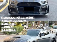 17款福特野马2.3T配置六速自动变速箱18寸铝轮福特野马性价比如何