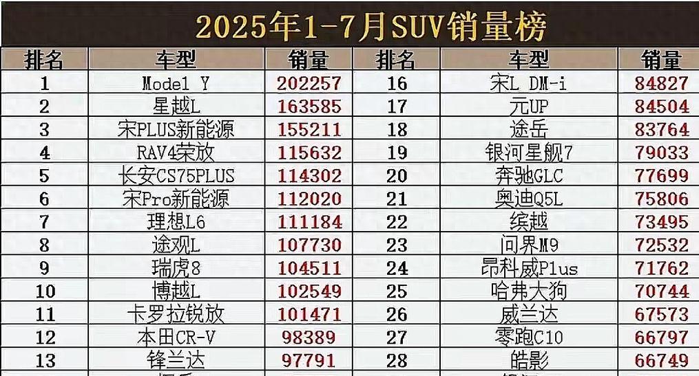 2025年SUV市场趋势如何?