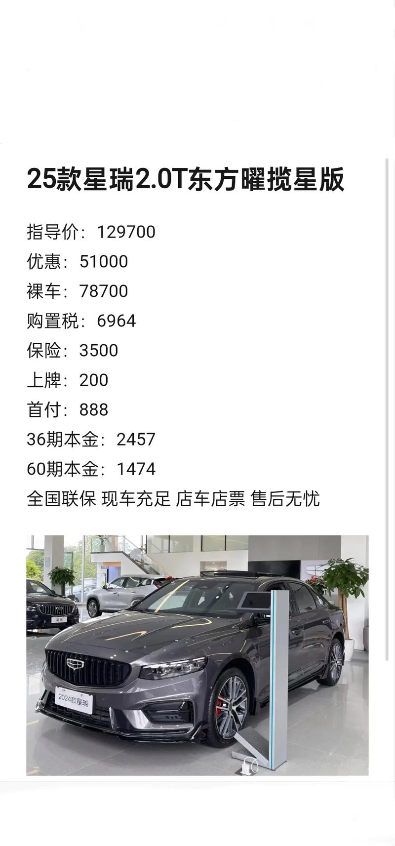 12-15万买什么车 星瑞现金优惠0.1万元