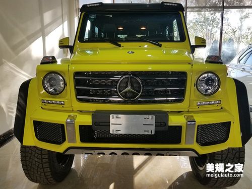 18款奔驰G500墨版霸气车型V8顶配回归天津现车底价优惠幅度大