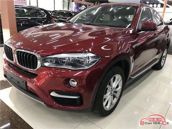 18款宝马X6加版现车平行进口天津自贸区年底特价促销优惠中